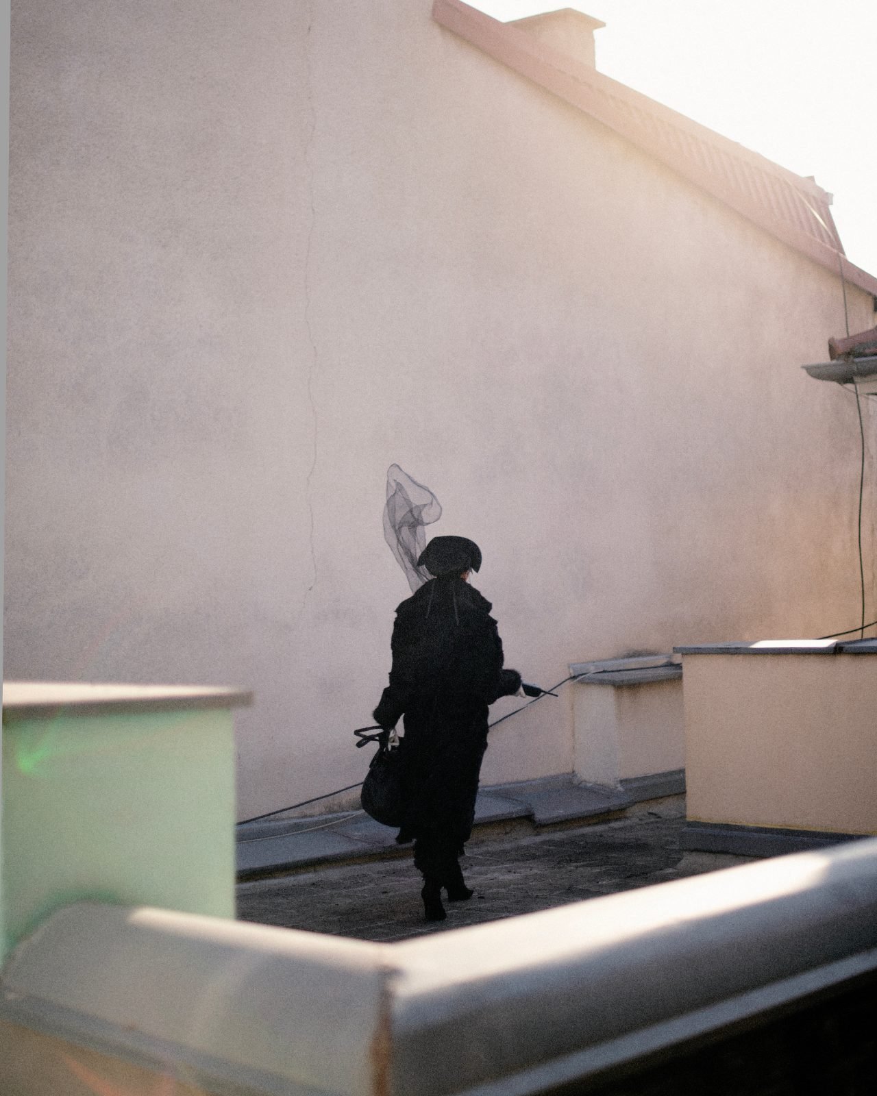 A small black kokoshnik 13
